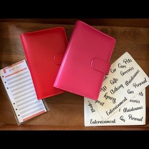 Budget notebook planner, organizer planner notebook
